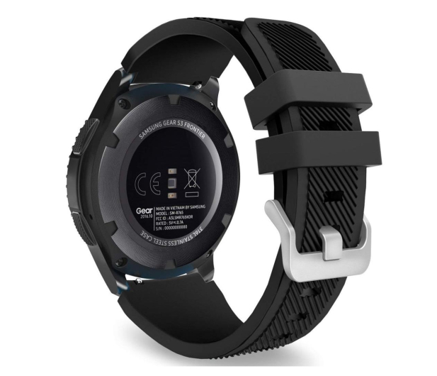 Tech-Protect Pasek Smoothband do smartwatchy czarny - 605295 - zdjęcie